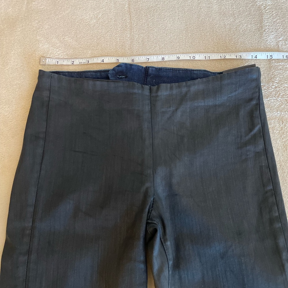 GAP Low Rise Zip Coated Skinny Jeans - Size 25 - Picture 8 of 12